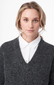 Boomerang - RUTAN FLUFF SWEATER - Antracite