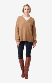 Boomerang - RUTAN FLUFF SWEATER - Golden beige