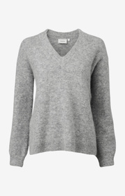 Boomerang - RUTAN FLUFF SWEATER - Grey melange
