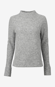 Boomerang - RUNA FLUFF SWEATER - Grey melange