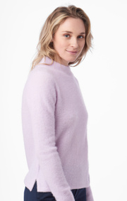 Boomerang - RUNA FLUFF SWEATER - Purplish
