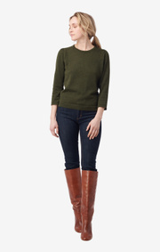 Boomerang - jaqueline top - Winter moss