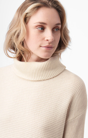 Boomerang - daniella polo sweater - Offwhite