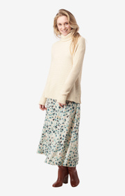 Boomerang - daniella polo sweater - Offwhite