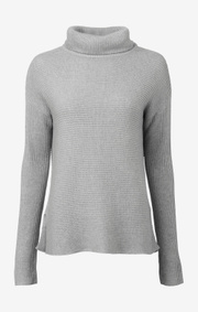 Boomerang - DANIELLA POLO SWEATER - Grey melange