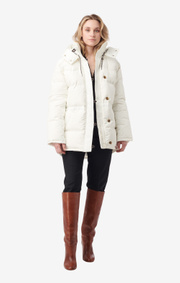 Boomerang - alexandra down jacket - Offwhite