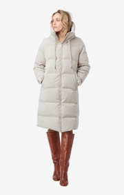 Boomerang - jossan cozy down jacket - Dark putty