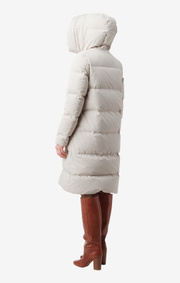 Boomerang - jossan cozy down jacket - Dark putty