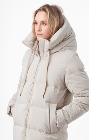Boomerang - jossan cozy down jacket - Dark putty
