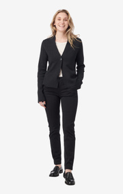 Boomerang - eva soft blazer - Dk grey mela