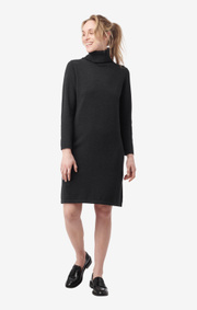 Boomerang - MONICA POLO DRESS - Dk grey mela