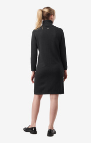 Boomerang - MONICA POLO DRESS - Dk grey mela