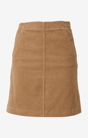 Boomerang - catti cord skirt - Golden beige