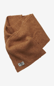 Boomerang - FLUFF SCARF - Golden beige