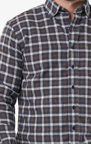 Boomerang - FRANS FLANNEL SHIRT - Midnight blue