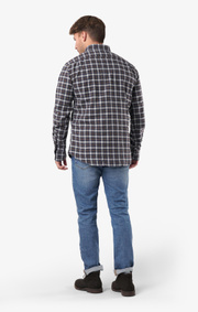 Boomerang - FRANS FLANNEL SHIRT - Midnight blue