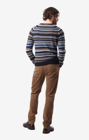 Boomerang - jocke multistripe sweater - Night sky