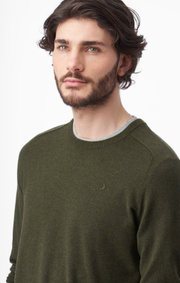 Boomerang - DAN SUSTAINABLE SWEATER - Winter moss