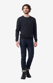 Boomerang - DAN SUSTAINABLE SWEATER - Night sky