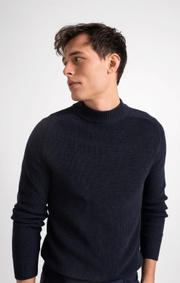 Boomerang - BJÖRN CREW NECK SWEATER - Night sky