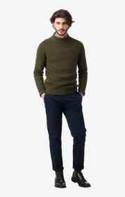 Boomerang - björn crew neck sweater - Winter moss