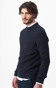 Boomerang - BJÖRN CREW NECK SWEATER - Night sky