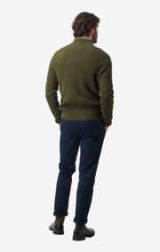 Boomerang - björn crew neck sweater - Winter moss
