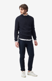 Boomerang - BJÖRN CREW NECK SWEATER - Night sky