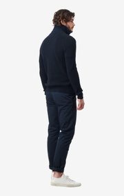 Boomerang - BO FULL ZIP SWEATER - Night sky