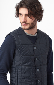 Boomerang - LEE INDOOR GILLET - Night sky