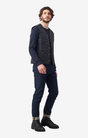 Boomerang - LEE INDOOR GILLET - Night sky