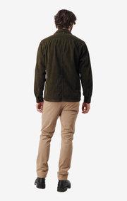 Boomerang - KEVIN CORD BLAZSHIRT - Pirate green
