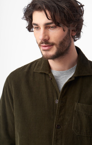 Boomerang - KEVIN CORD BLAZSHIRT - Pirate green
