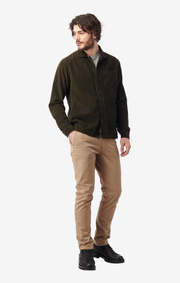 Boomerang - KEVIN CORD BLAZSHIRT - Pirate green
