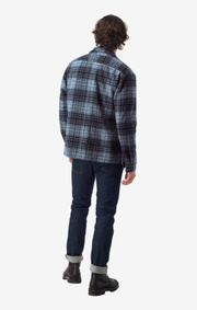 Boomerang - kevin check blazshirt - Night sky