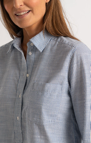 Boomerang - PETRA POP OVER SHIRT - Blue nile