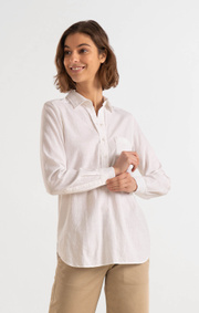 Boomerang - PETRA POP OVER SHIRT - White