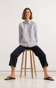 Boomerang - EMELIE POPLIN SHIRT - Blue depth