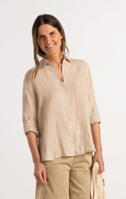 Boomerang - LINA LINEN SHIRT - Panama