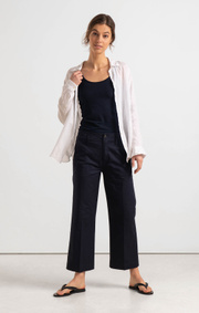 Boomerang - LINA LINEN SHIRT - White