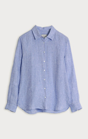 Boomerang - LINA LINEN SHIRT - Cloud blue