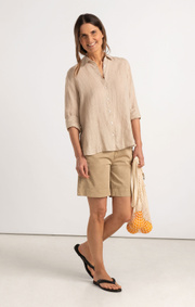 Boomerang - LINA LINEN SHIRT - Panama