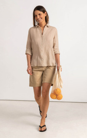 Boomerang - LINA LINEN SHIRT - Panama
