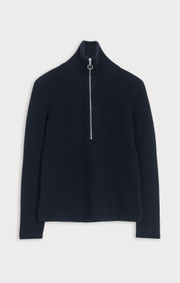 Boomerang - LALJA HALF ZIP SWEATER - Midnight blue