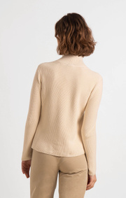 Boomerang - LALJA HALF ZIP SWEATER - Offwhite