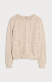Boomerang - LOPPAN SWEATER - Offwhite