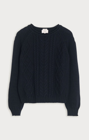 Boomerang - LOPPAN SWEATER - Midnight blue