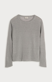 Boomerang - LOLLO LINEN SWEATER - Ash
