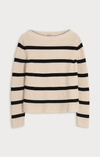 LEONIE ORGANIC COTTON STRIPE SWEATER