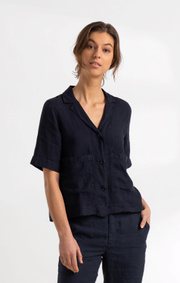 Boomerang - TUVA BLAZE SHIRT - Night sky